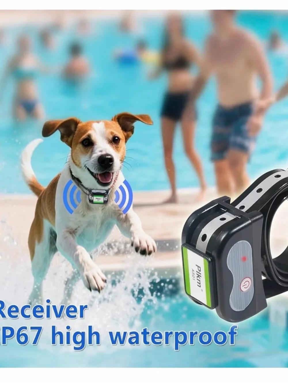 NWT - Plkm Pet Intelligent Wireless Dog Fence - Black